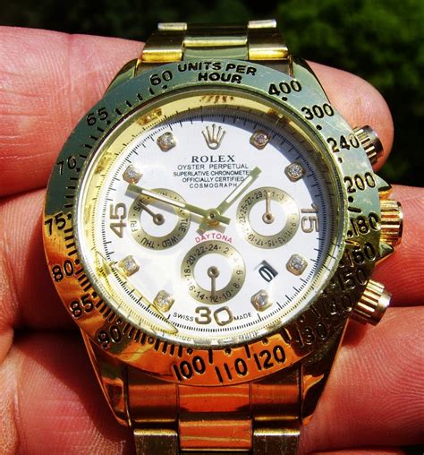 rolex złoty
